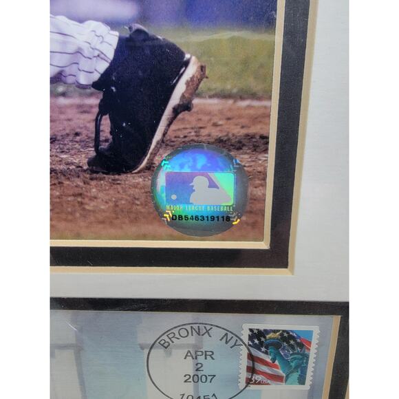 Derek Jeter Damon Jeter Matsui NY Yankees 2007 USPS Issue Team Stamp-Poster - Picture 3 of 9